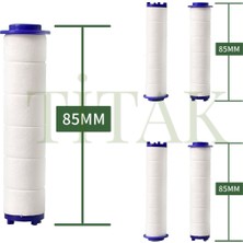 Titak 5 Adet Kireç Pas Tortu Engelleyici Duş Başlığı Filtresi