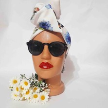 Oben Hobi Afrika Modeli Telli Bandana Saç Aksesuarı Kadın Kumaş Toka