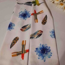 Oben Hobi Afrika Modeli Telli Bandana Saç Aksesuarı Kadın Kumaş Toka