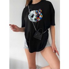 Medinenur Unisex Panda Baskılı Tshirt