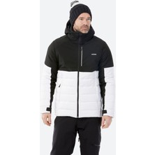 Wedze Erkek Kayak Montu - Beyaz/Siyah - 100