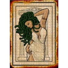 Tablomega Ahşap Mdf Puzzle Yapboz Medusa 500 Parça 50*70 cm