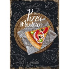 Tablomega Ahşap Mdf Puzzle Yapboz Meksika Pizzası 500 Parça 50*70 cm