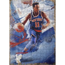 Tablomega Ahşap Mdf Puzzle Yapboz New York Knicks Nba 255 Parça 35*50 cm