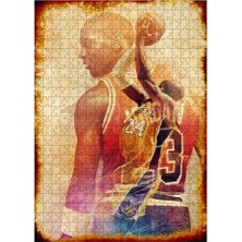 Tablomega Ahşap Mdf Puzzle Yapboz Nba Efsaneleri 500 Parça 50*70 cm