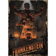 Tablomega Ahşap Mdf Puzzle Yapboz Frankenstein 500 Parça 50*70 cm