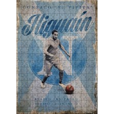 Tablomega Ahşap Mdf Puzzle Yapboz Higuain 255 Parça 35*50 cm