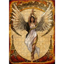 Tablomega Ahşap Mdf Puzzle Yapboz Yılan ve Melek 255 Parça 35*50 cm