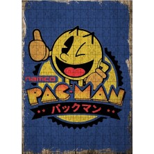 Tablomega Ahşap Mdf Puzzle Yapboz Pacman 255 Parça 35*50 cm