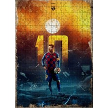 Tablomega Ahşap Mdf Puzzle Yapboz Lionel Messi 255 Parça 35*50 cm