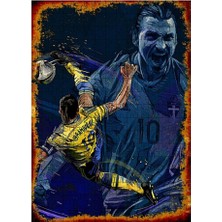 Tablomega Ahşap Mdf Puzzle Yapboz Zlatan Ibrahimovic 255 Parça 35*50 cm