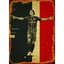 Tablomega Ahşap Mdf Puzzle Yapboz Zlatan Ibrahimovic 255 Parça 35*50 cm