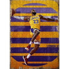 Tablomega Ahşap Mdf Puzzle Yapboz Lebron James 255 Parça 35*50 cm