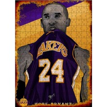 Tablomega Ahşap Mdf Puzzle Yapboz Kobe Bryant 255 Parça 35*50 cm