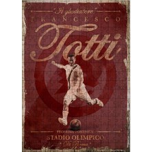 Tablomega Ahşap Mdf Puzzle Yapboz Francesco Totti 255 Parça 35*50 cm