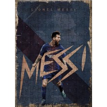 Tablomega Ahşap Mdf Puzzle Yapboz Messi 120 Parça 25*35 cm