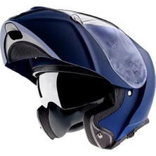 Axxıs Gecko Sv Solıd A7 Matt Blue Çene Açılır Kask