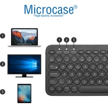 Microcase Xiaomi Pad 6 / Pad 6 Pro 11 Inch Tablet Bluetooth Klavye + Mouse + Tablet Standı - AL8106