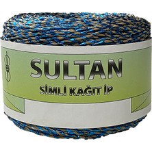 Sultan Simli Kağıt Ip 250 Gr. 250 Mt. | Mavi