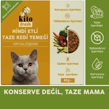 Fresh Hindi Etli Kedi Yemeği 85 gr