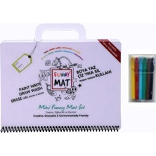 Akademi Çocuk Mini Set 6 Lı Kalemli