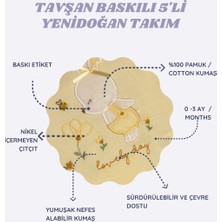 Desvu Bebe Organik 5'li Yenidoğan Takım ve Hastane Çıkış Seti