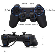 Astakos Tüm Windows Serisine Uyumlu USB Bilgisayar Oyun Kolu Gamepad 2 Li Set Analog Titreşimli Garantili