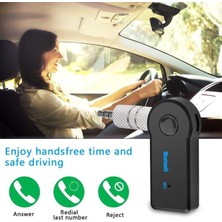 Xiaofeng Araba Için Bluetooth Aux Adaptörü, Kablosuz Ses Alıcısı Aux 3,5 Mm'li Taşınabilir Eller Serbest Araç Adaptör Kitleri (Yurt Dışından)