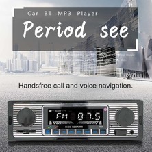 Xiaofeng Multimedya Araba Stereo, Sx 5513 Kablosuz Bluetooth Uzaktan Kumanda 4 Kanal Ses Araç Ses Alıcısı Mp3 Çalar, Fm Alıcı Zaman Göstergeli Araç Radyo Alıcısı, Sürüş Için (1) (Yurt Dışından)