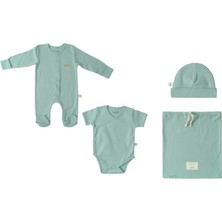 Miela Kids Keseli Yenidoğan Hediye Seti - Mint