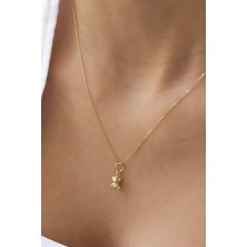 By Milo Jewellery 14 Ayar Altın Ayıcıklı Kolye