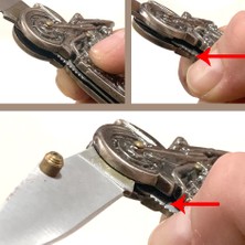 İTHAL Motosiklet Figür Çakı/bıçak Açılır Kapanır 15 cm Model 214