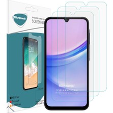 Microsonic Samsung Galaxy A05 Screen Protector Nano Glass Cam Ekran Koruyucu (3`Lü Paket)