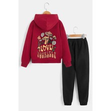 Only Trendwear  Çocuk Mantar Baskılı Eşofman Takımı