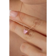 Lieza 925 Ayar Gümüş Kalp Kolye