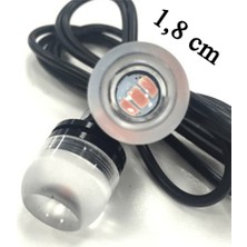 Ysg Kartal Gözü Glass Mini LED Aydınlatma Seti 12 Volt Mavi Renk