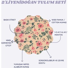 Desvu Bebe  Pamuklu Bebek Tulumu 2'li