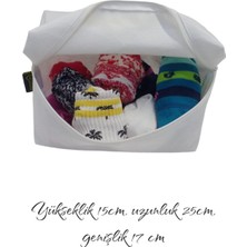 Casugo Çok Amaçlı Küçük Boy Hurç - Bavul Içi Organizer - Beyaz