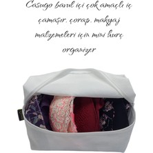 Casugo Çok Amaçlı Küçük Boy Hurç - Bavul Içi Organizer - Beyaz