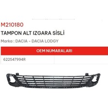Tampon Alt Izgara Sıslı Dacıa Lodgy 622547994R