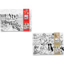 Akademi Çocuk 2 Li Set 1  (Köpekler , Yarış Arabaları)