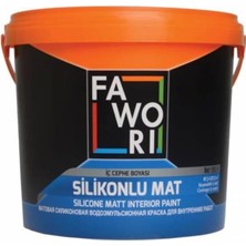 Favori Fawori Silikonlu Mat Iç Cephe Boyası 15 Lt Açık Mavi