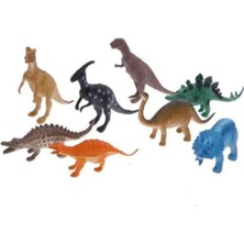 Berat Toys Berattoys 8 Parça Dinazor Seti Oyuncak Dinazorlar Trex Hayvan Seti Oyuncak Hayvanlar