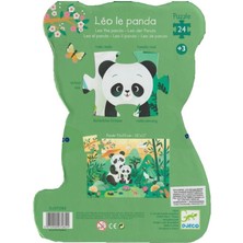 Djeco Dekoratif Puzzle 24 Parça - Leo The Panda