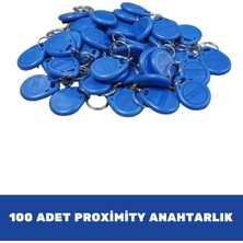 Electrimax Manyetik Anahtarlık Tag 100 Adet - Göstergeç Proximity Tag