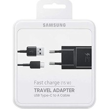 Sesatech Samsung TA20 Adaptec Fast Charge. Hızlı Seyahat Şarjı Type-C Siyah - EP-TA20EBECGTR