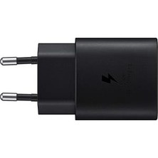 Sesatech Samsung TA800 Fast Charging 25W Type-C Çıkışlı Şarj Aleti Siyah