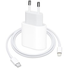 Sesatech Macbook Ipad Iphone 11 / 12 - Pro Max Mini Uyumlu 20W Adaptör Kablo Usb-C Pd Hızlı Şarj Aleti