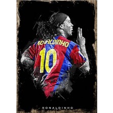 Tablomega Ahşap Mdf Puzzle Yapboz Ronaldinho 255 Parça 35*50 cm