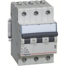 Legrand Trifaze 3X50A B Tipi Otomatik Sigorta 4,5ka 403222